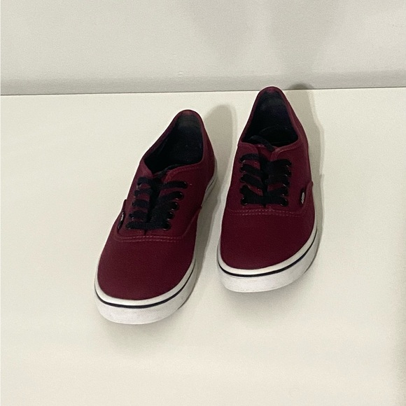 Vans burgundy Canvas Sneakers Classic Skate Style - Picture 4 of 9